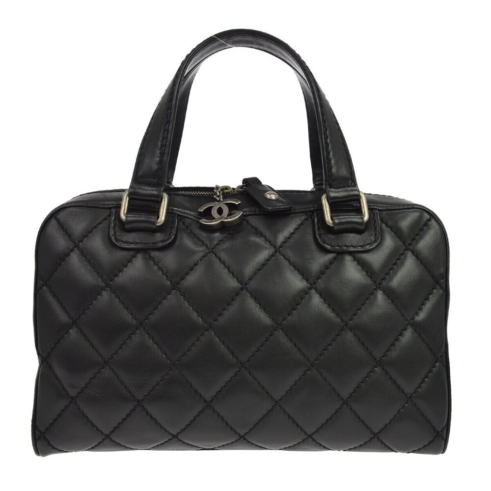Chanel Wild Stitch Handbag Quilted Calfskin